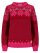 Dale of Norway Vilja Damen Wollpullover Rosa Rot