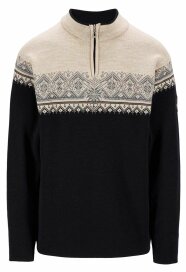 Dale of Norway Moritz Herren Merino Pullover Schwarz Beige