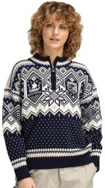 Dale of Norway 2025 Trondheim Damen Wollpullover Navy