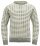 Devold Original Islender Wollpullover Weiss Anthrazit