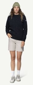 Devold Nansen Damen Wollpullover Navy