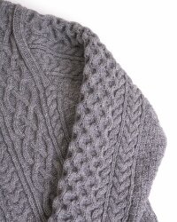 Natural Style Odin Herren Wollpullover Grau