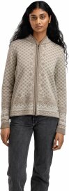 Dale of Norway Solfrid Damen Merino Strickjacke Beige