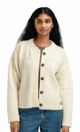 Dale of Norway Lusa Damen Strickjacke Weiss